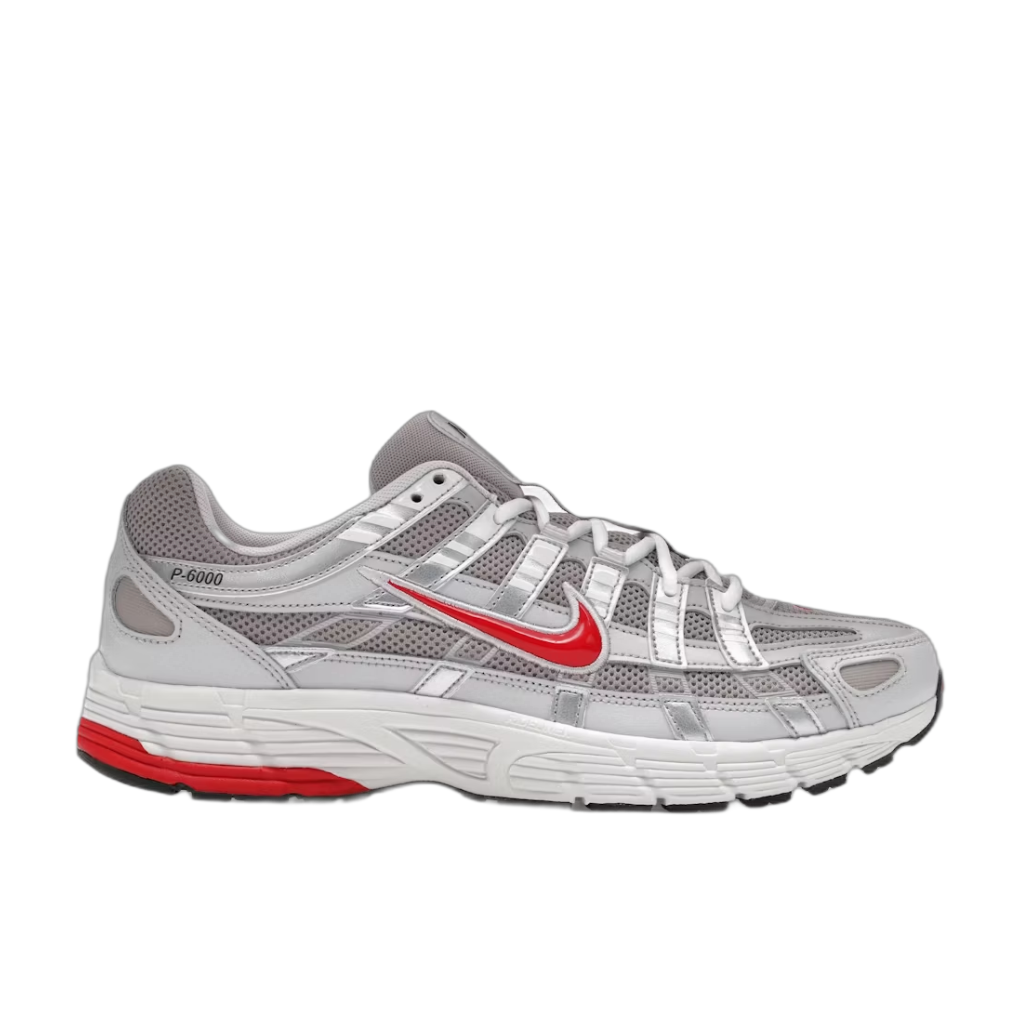 Nike P-6000 Grey Fire Red